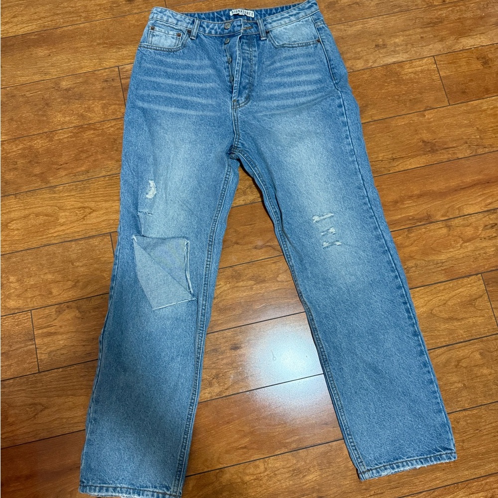 Signature8 Light Blue Boyfriend Jeans
